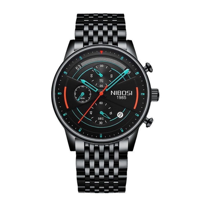 Men's Leisure Simple Multi-Function Watch