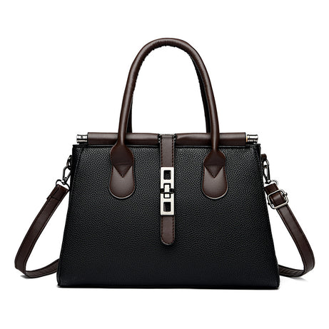 Women's Leather Versatile Trendy Handbag