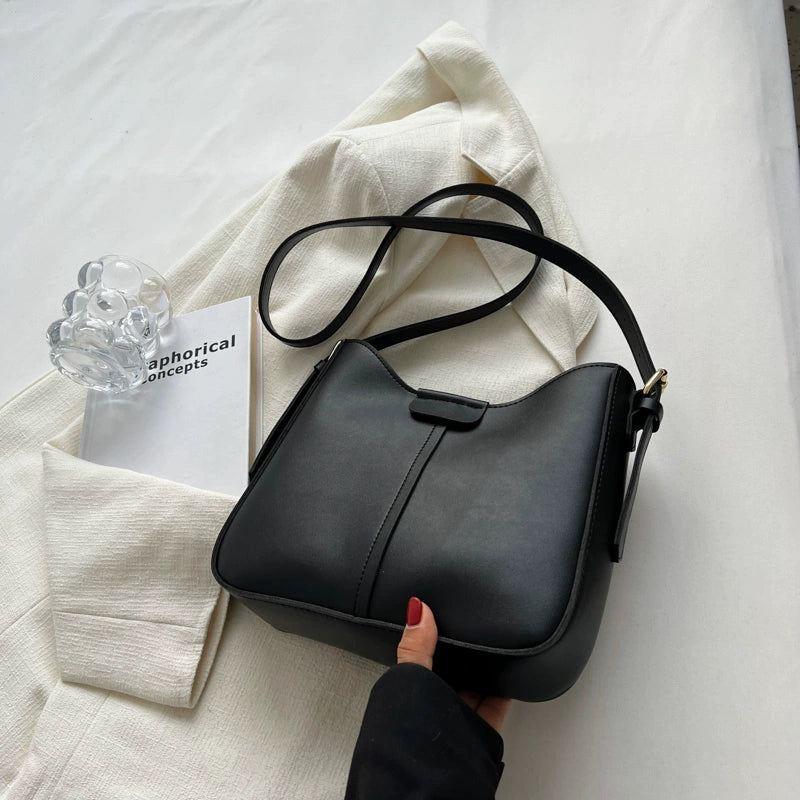 Women's Versatile Luxury Shoulder Bucket Bag