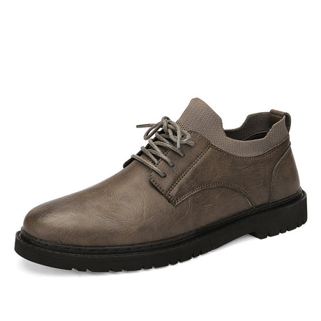 Men's Leather Fashion Trend Casual Shoes