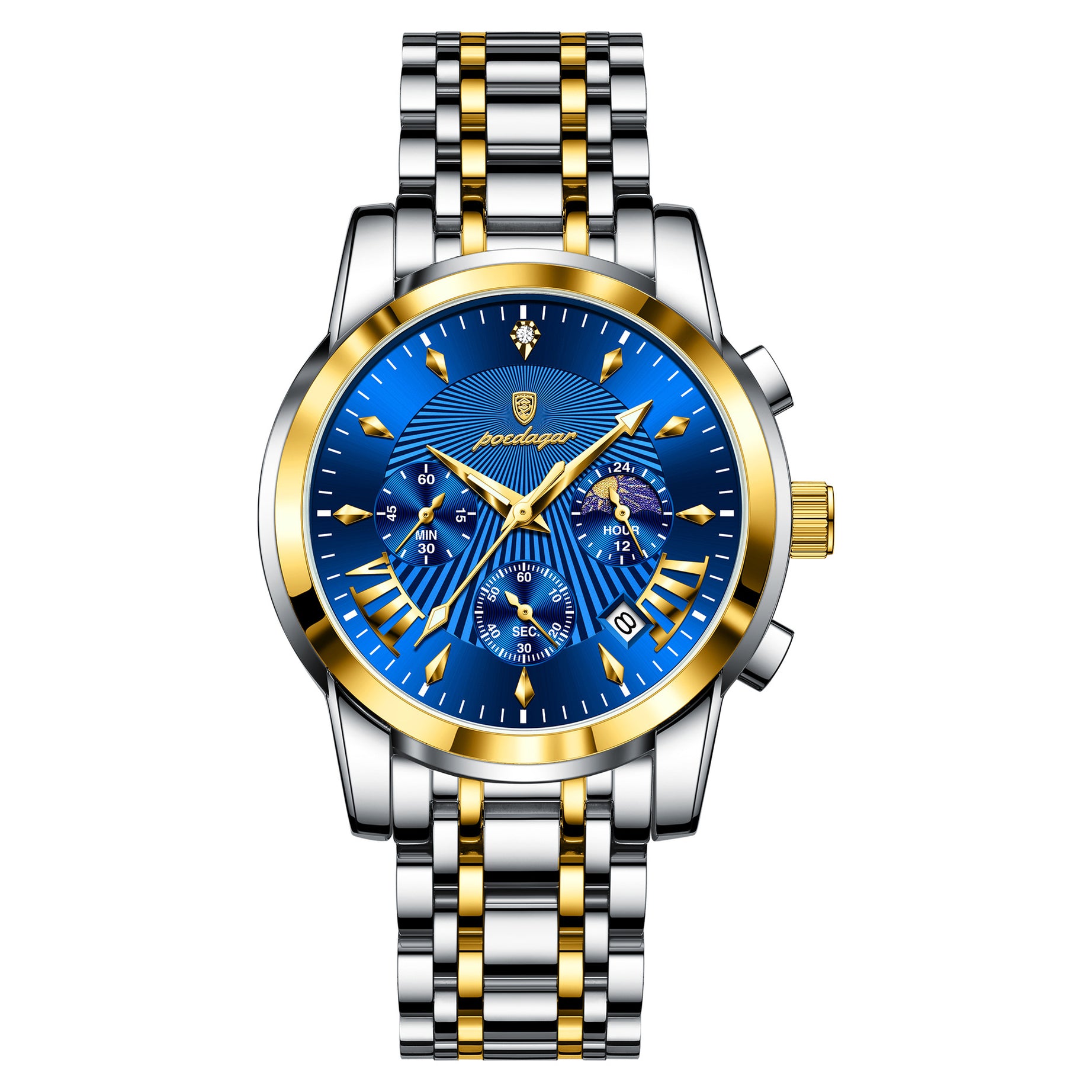 Men's Multi-functional Quartz Watch
