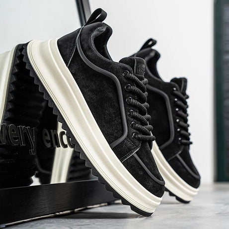 Men's Leather Outdoor Trendy Casual Shoes