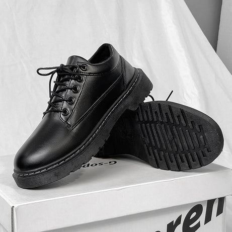 Men's Leather Outer Wear Fashion Trendy Shoes