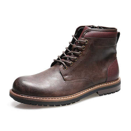 Men's Lace-Up British Style Martin Boots