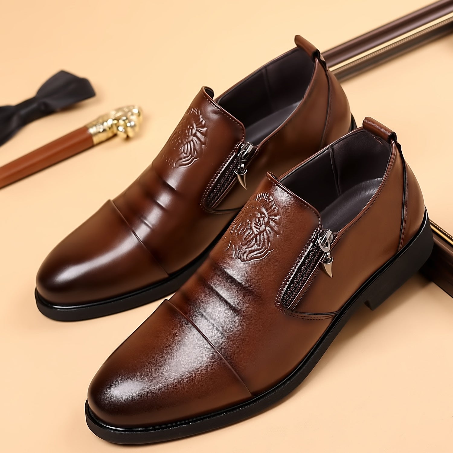 Men's Leather Pointed Versatile Fashion Shoes