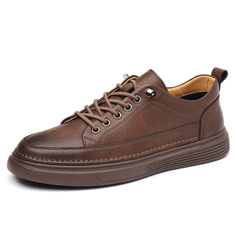 Men's Leather Trendy Versatile Casual Shoes