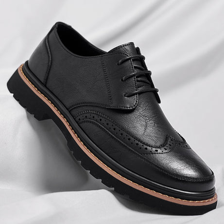 Men's Leather British Style Casual Shoes