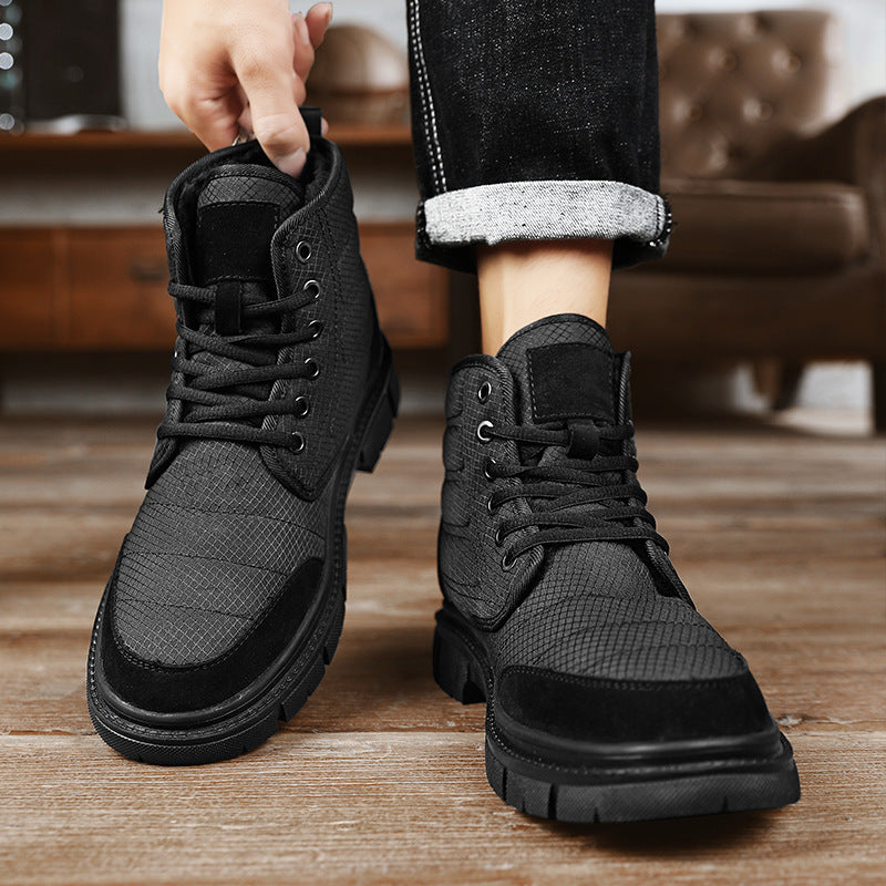 Men's Fashion Trend Outdoor Cotton Shoes