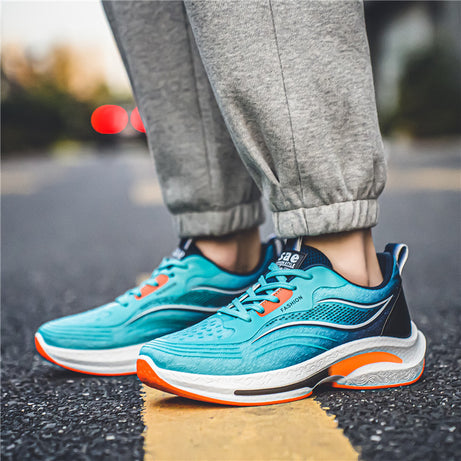 Men's Fashion Trend Fly-Woven Outdoor Running Shoes