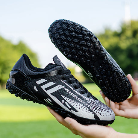 Men's Synthetic Leather Football Turf Sports Shoes