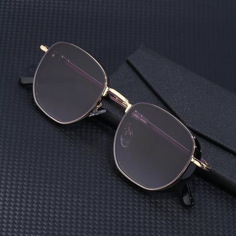 Women's Fashion Small Frame Retro Steampunk Sunglasses
