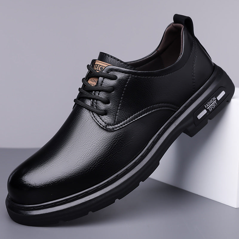 Men's Leather British Style Martin Shoes