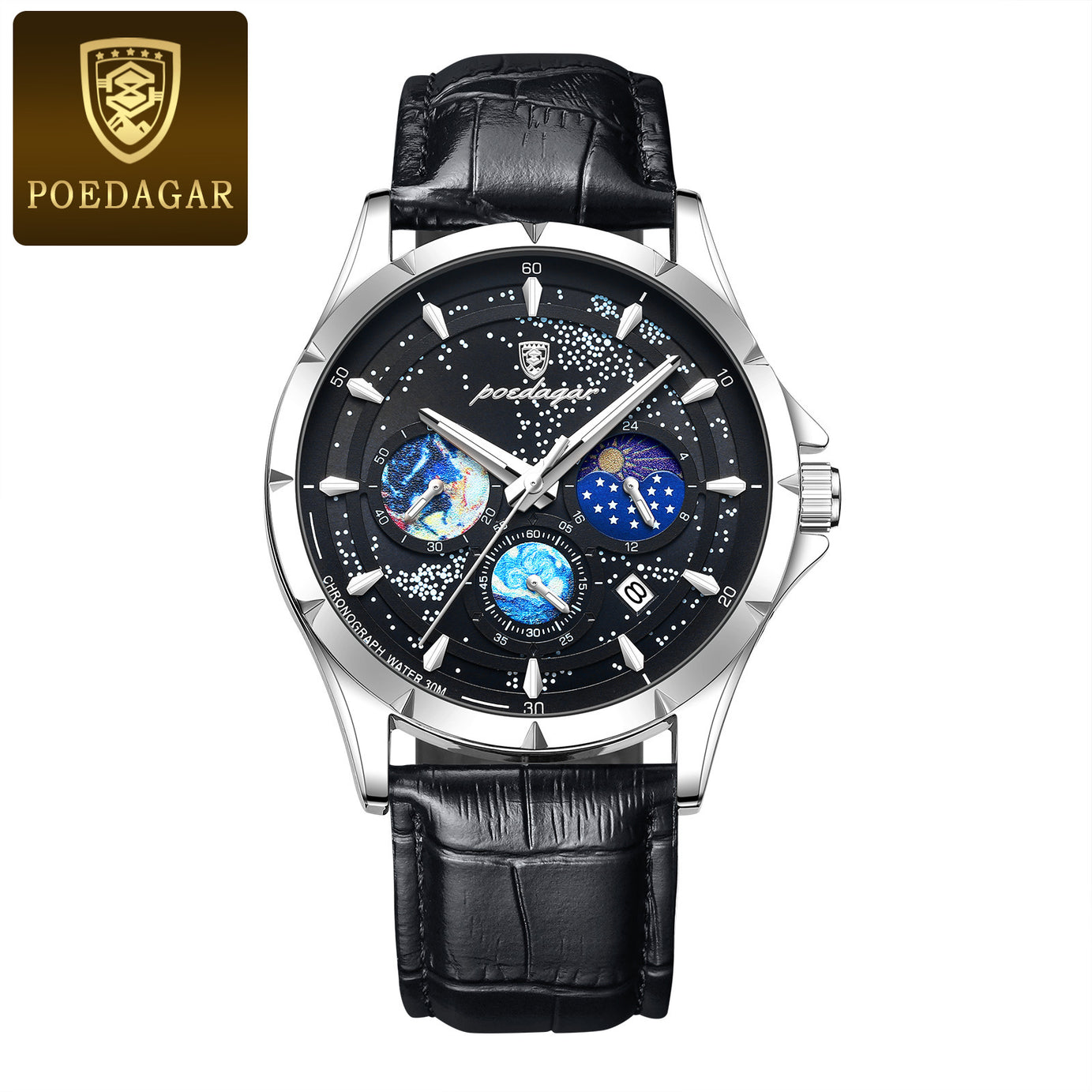 Men's Multi-functional Quartz Watch