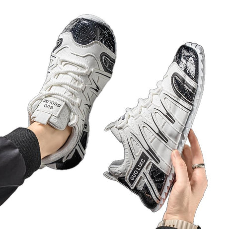 Men's Fashion Microfiber Trendy Casual Shoes