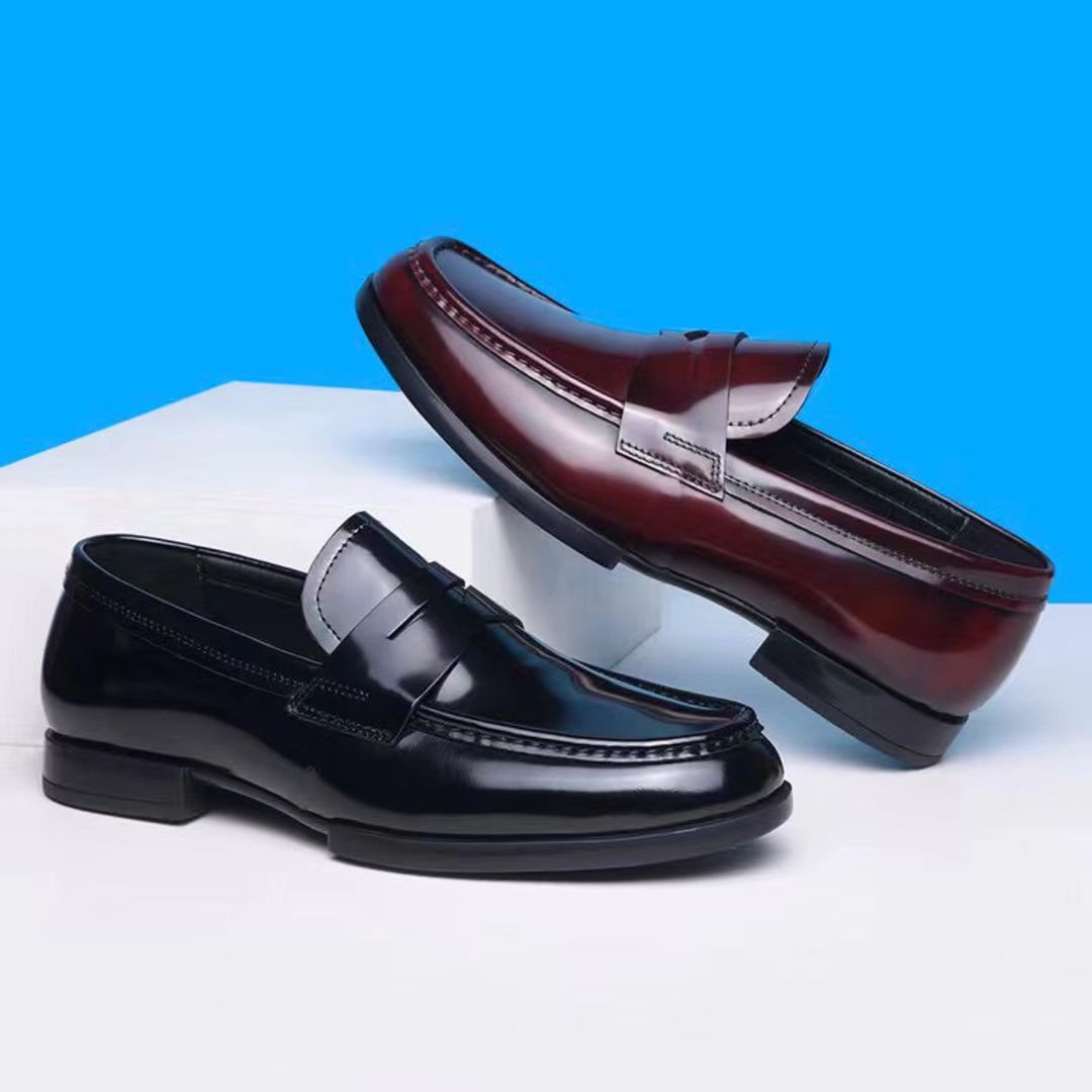 Men's Leather High-end Loafers Casual Shoes