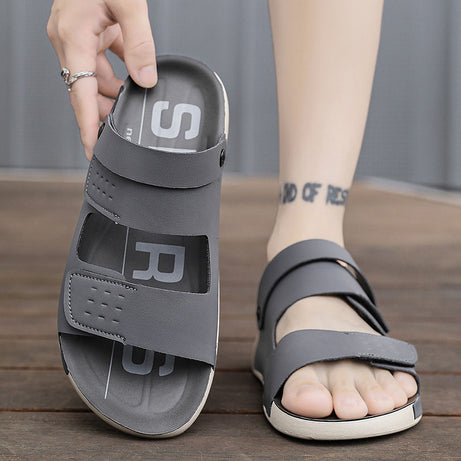 Men's Leather Trendy Casual Sandals