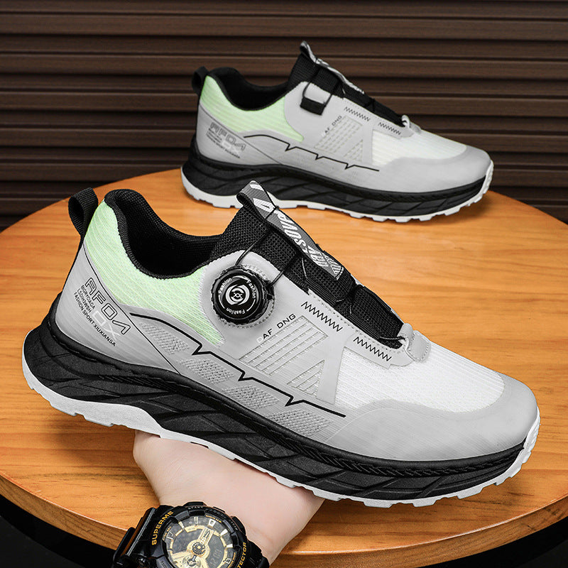 Men's Rotating Button Running Shoes