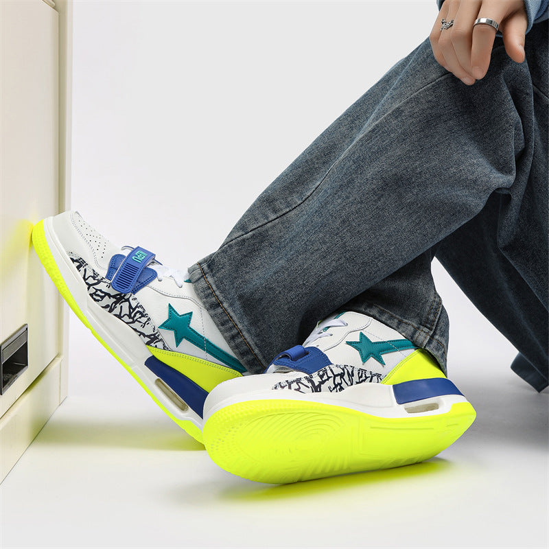 Men's Leather Fashion Personalized Casual Shoes