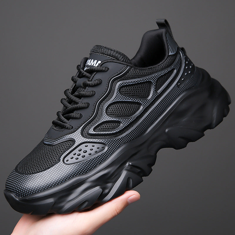 Men's Breathable Stretch Fabric Casual Sneakers