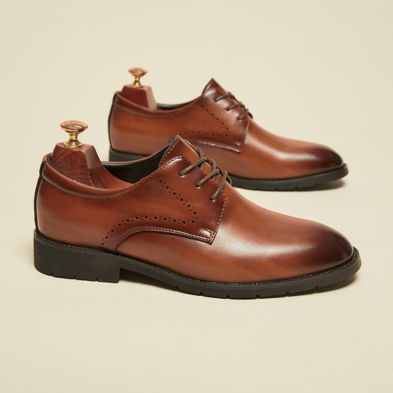 Men's British Style Leather Formal Shoes