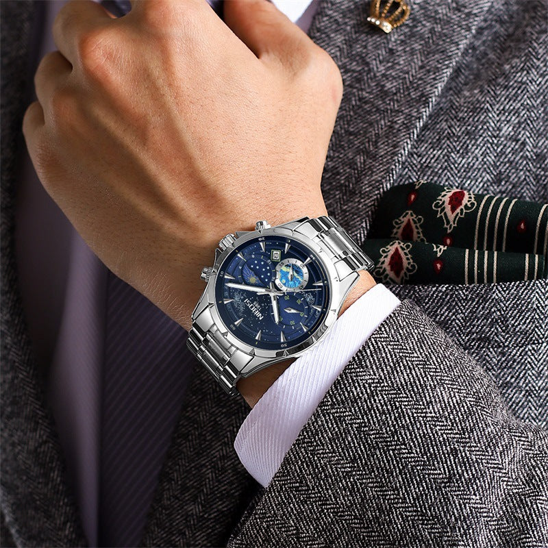 Men's Gypsy Star Calendar Quartz Watch