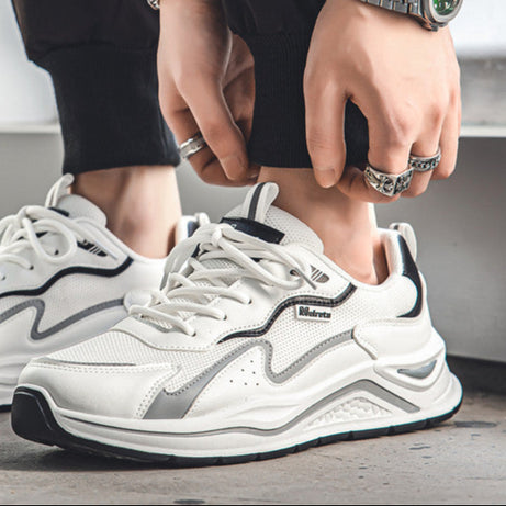 Men's Thick Bottom Heightening Running Shoes