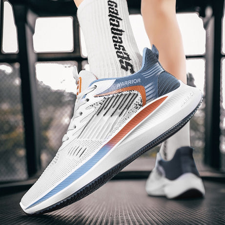 Men's Breathable Fly-Woven Trendy Running Shoes