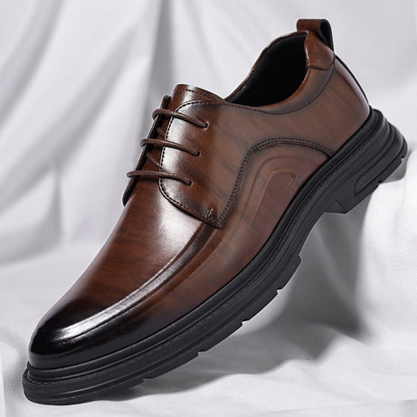 Men's Leather British Style Casual Shoes