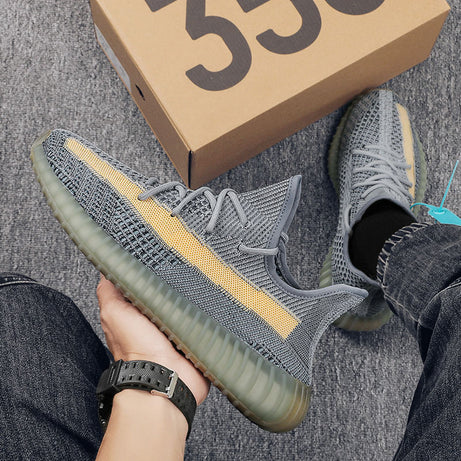 Men's Flying Woven Fashionable Trendy Shoes