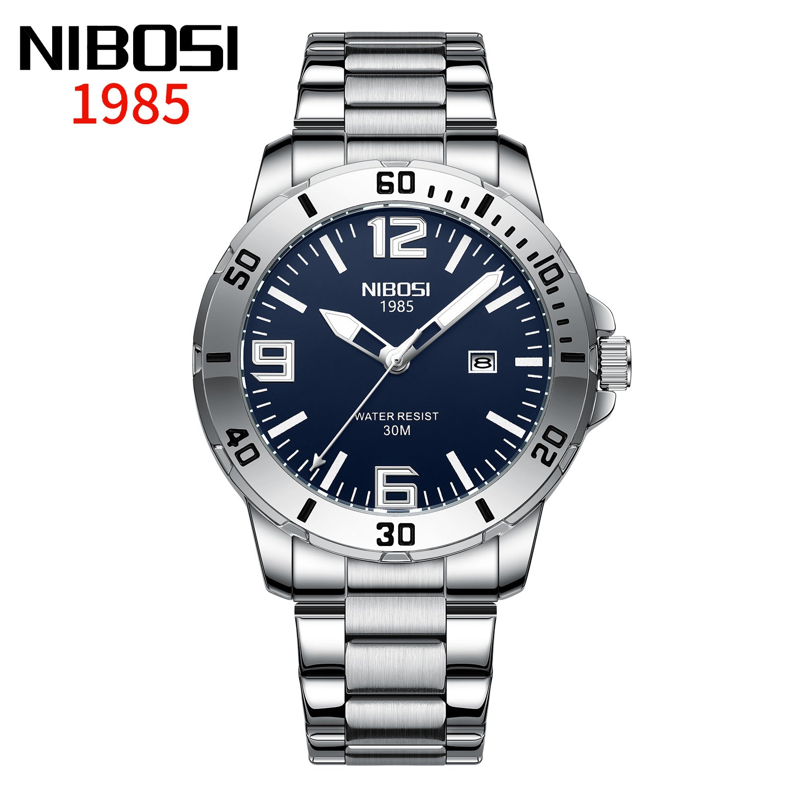 Men's Multi-function Steel Belt Watch