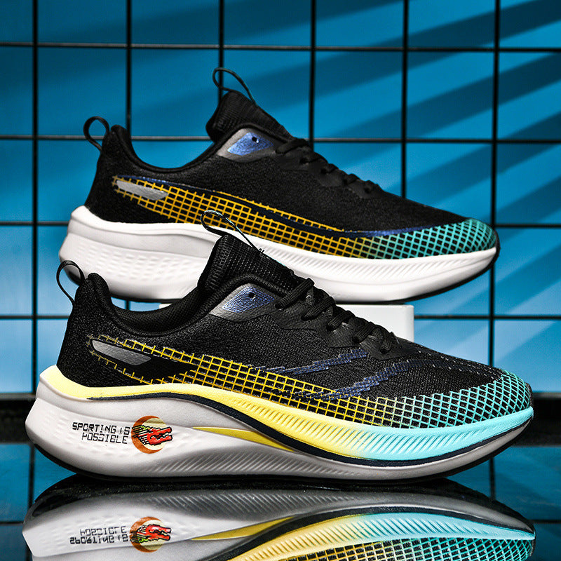 Men's Breathable Shock Absorption Running Shoes
