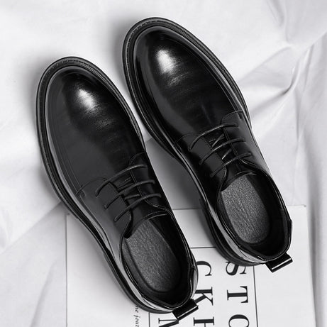 Men's Leather British Style Casual Shoes
