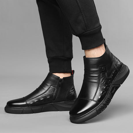 Men's Outdoor Fashion Leather Martin Boots