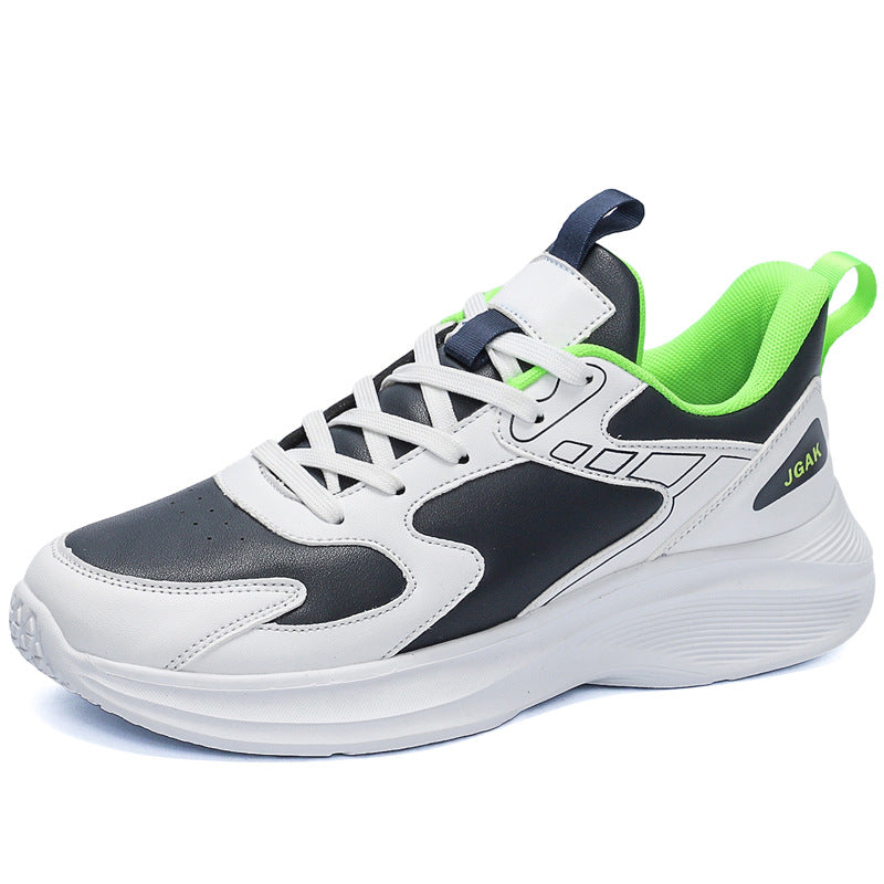 Men's Leather Fashionable Running Shoes