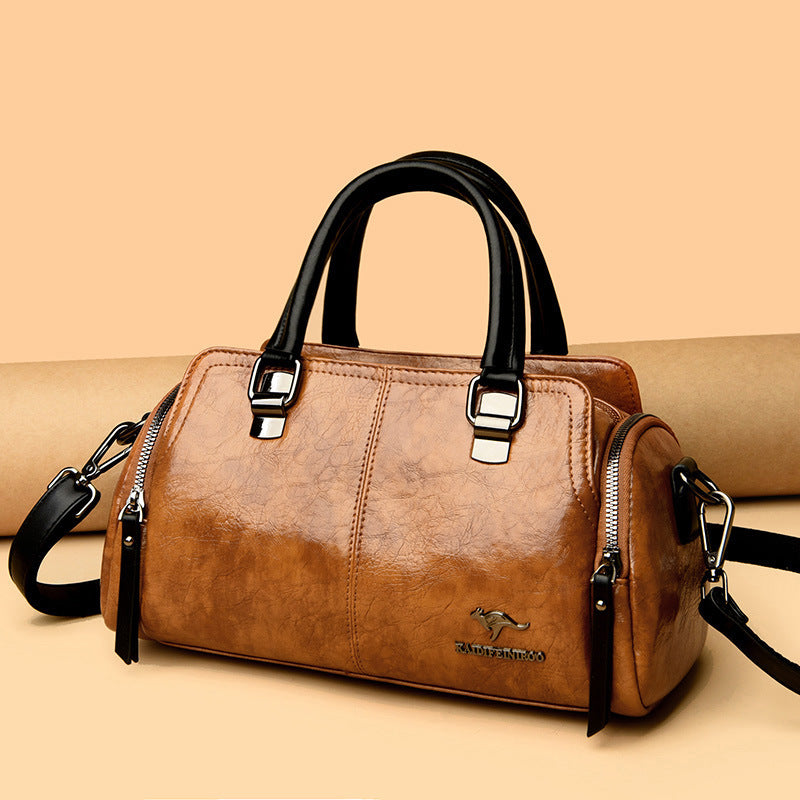 Women's Leather Retro Stylish Handbag