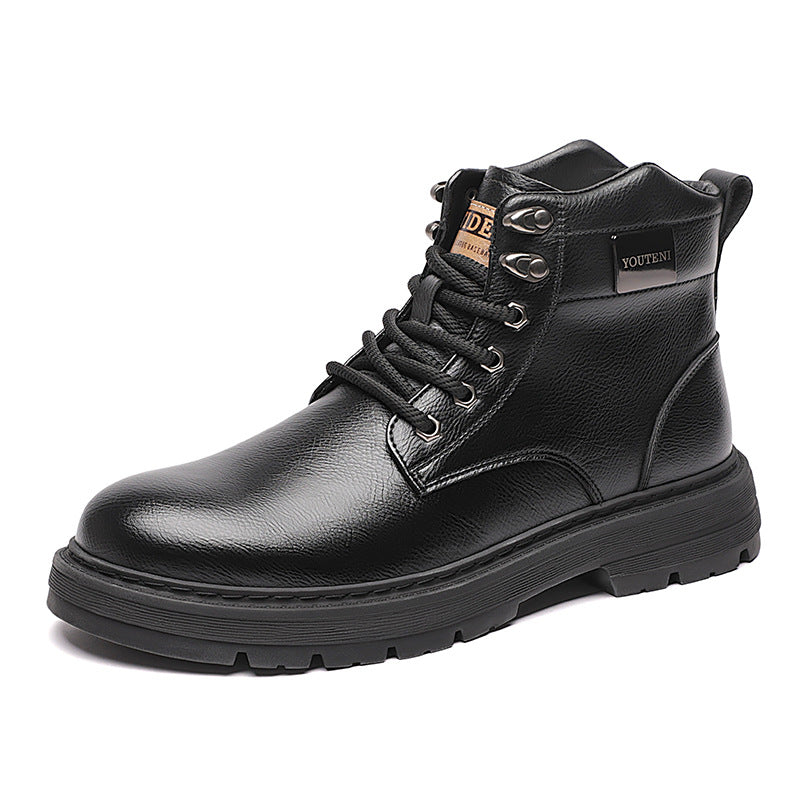 Men's Leather Fashionable Martin Boots