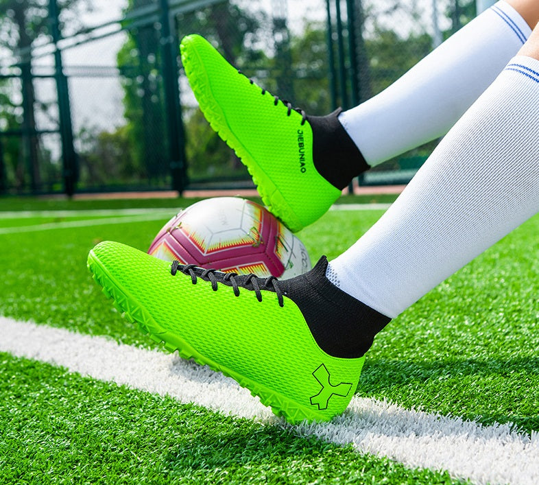 Men's Football Broken Nails Artificial Leather Shoes