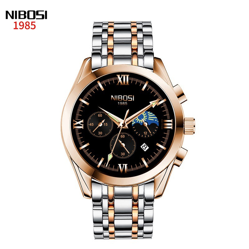 Men's Multi-functional Authorized Watch