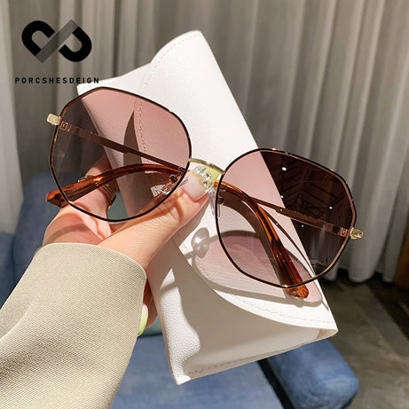 Women's Trendy Polarized Thin UV Protection Sunglasses