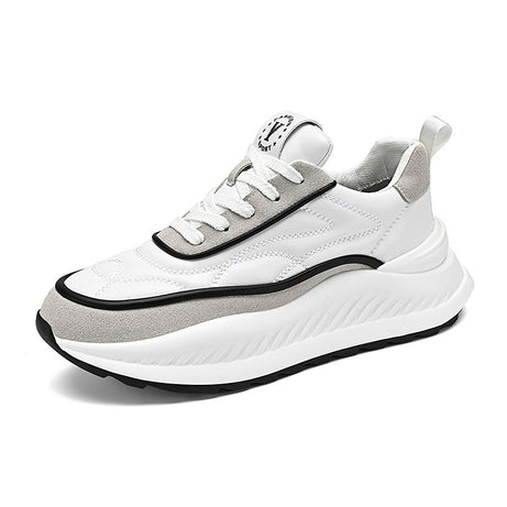 Men's Leather Fashion Outdoor Running Shoes