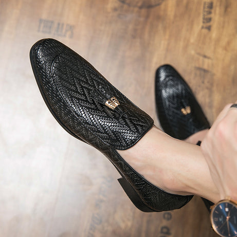 Men's Leather Outdoor Pointed Shoes