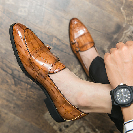 Men's British Style Loafers Outdoor Formal Shoes
