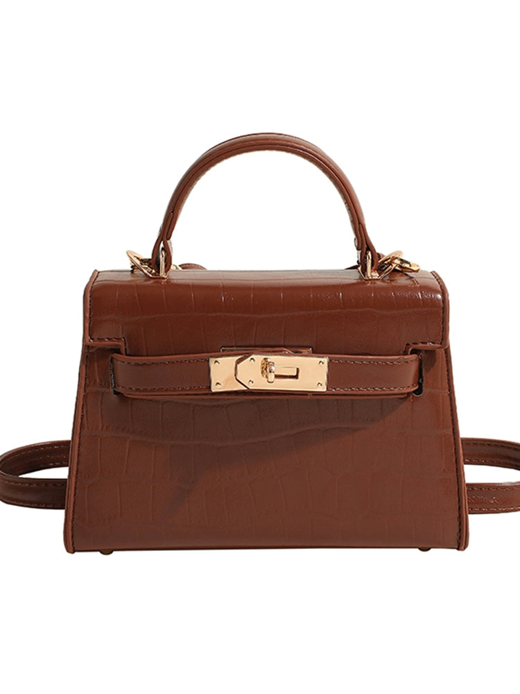 Women's Crocodile Pattern Fashion Bag