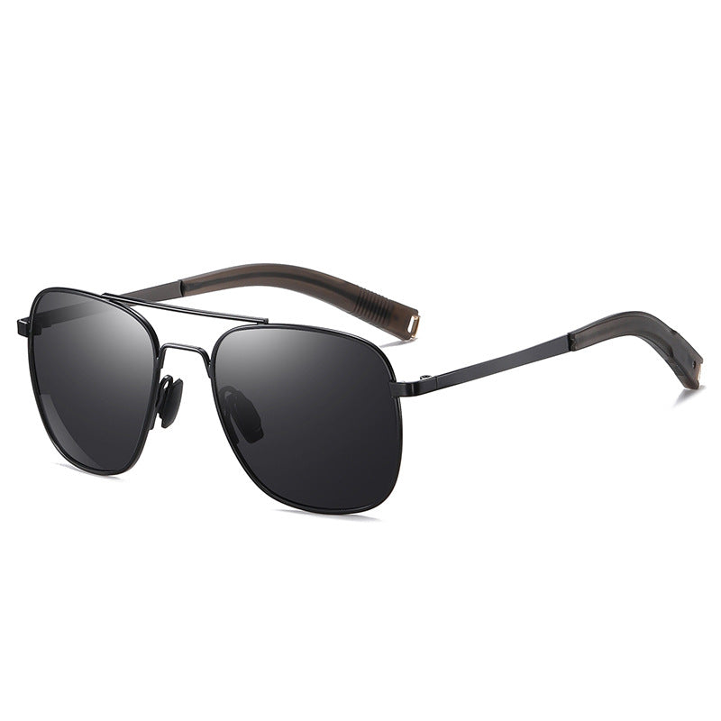 Men's Square Polarized Fashion UV-proof Sunglasses