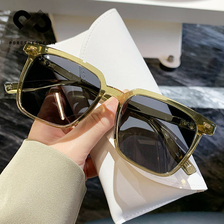 Women's  Square Large Frame Thin Tide UV Protection Sunglasses
