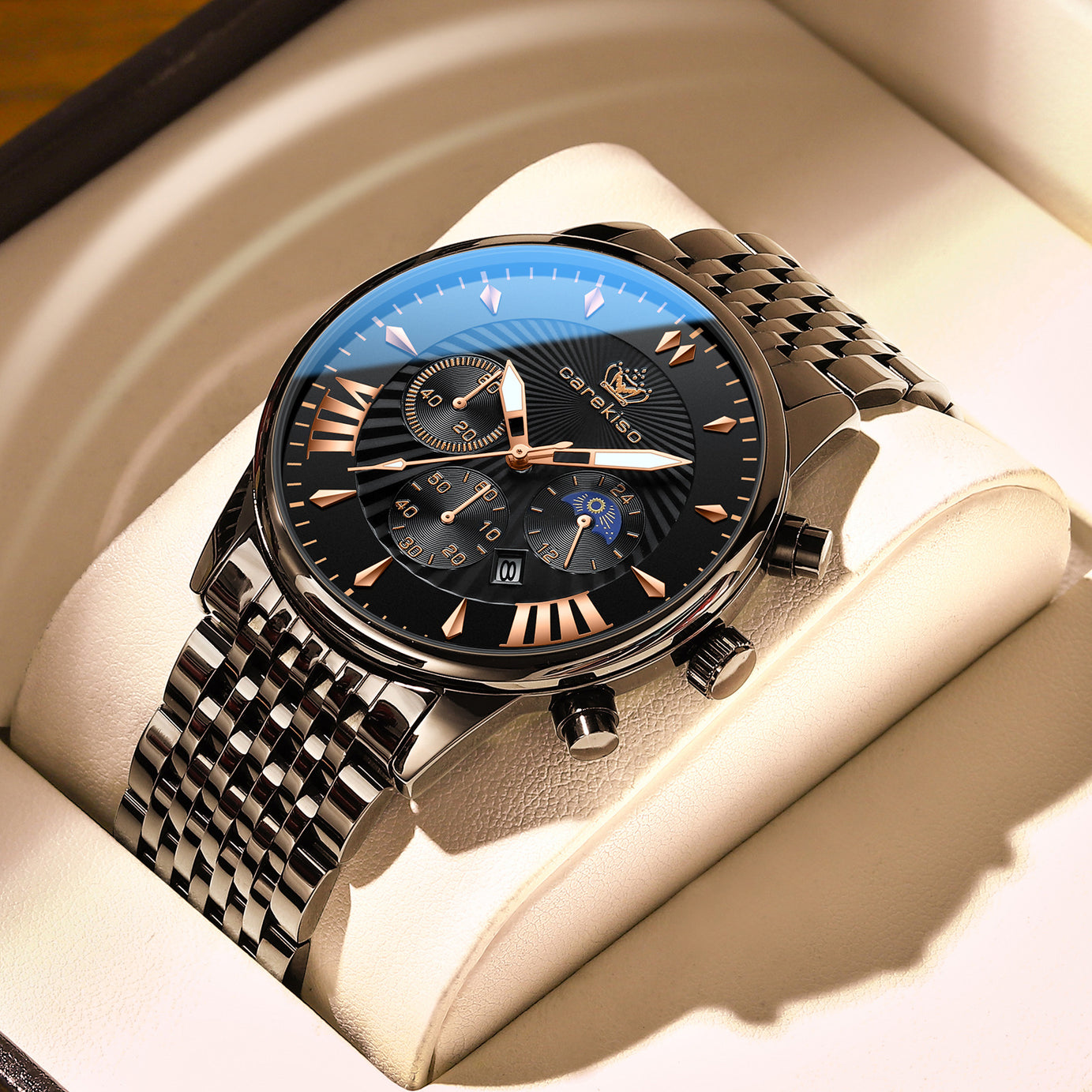 Men's Waterproof Luminous Ultra-thin Quartz Watch