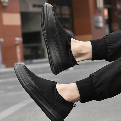 Men's Breathable Cloth Mesh Canvas Casual Shoes (In Stock)