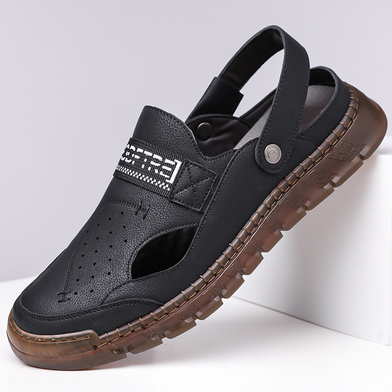 Men's Leather Trendy Casual Sandals