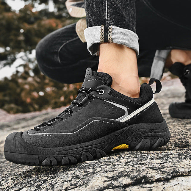 Men's Leather High-End Mountaineering Shoes