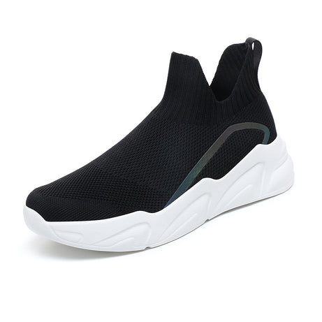 Men's Flying Woven Elastic Casual Shoes